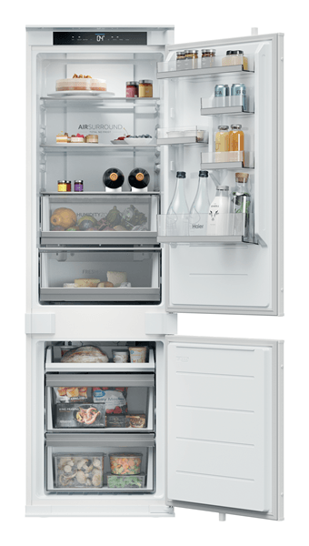 FRIGORIFICO COMBI HAIER HBQW5518E NOFROST E ALTO 177 CM ANCHO 54