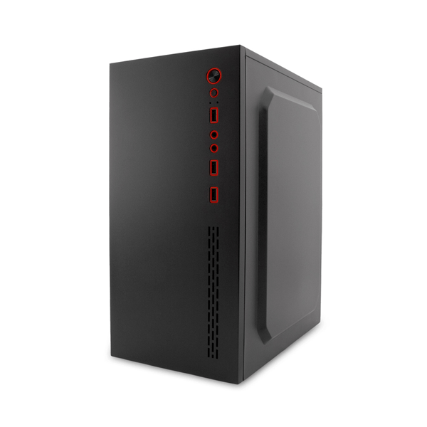 CAJA MINITORRE/MICRO-ATX COOLBOX MPC-45 500W USB3.0 NEGRO (PC-CASE) - miniatura 4