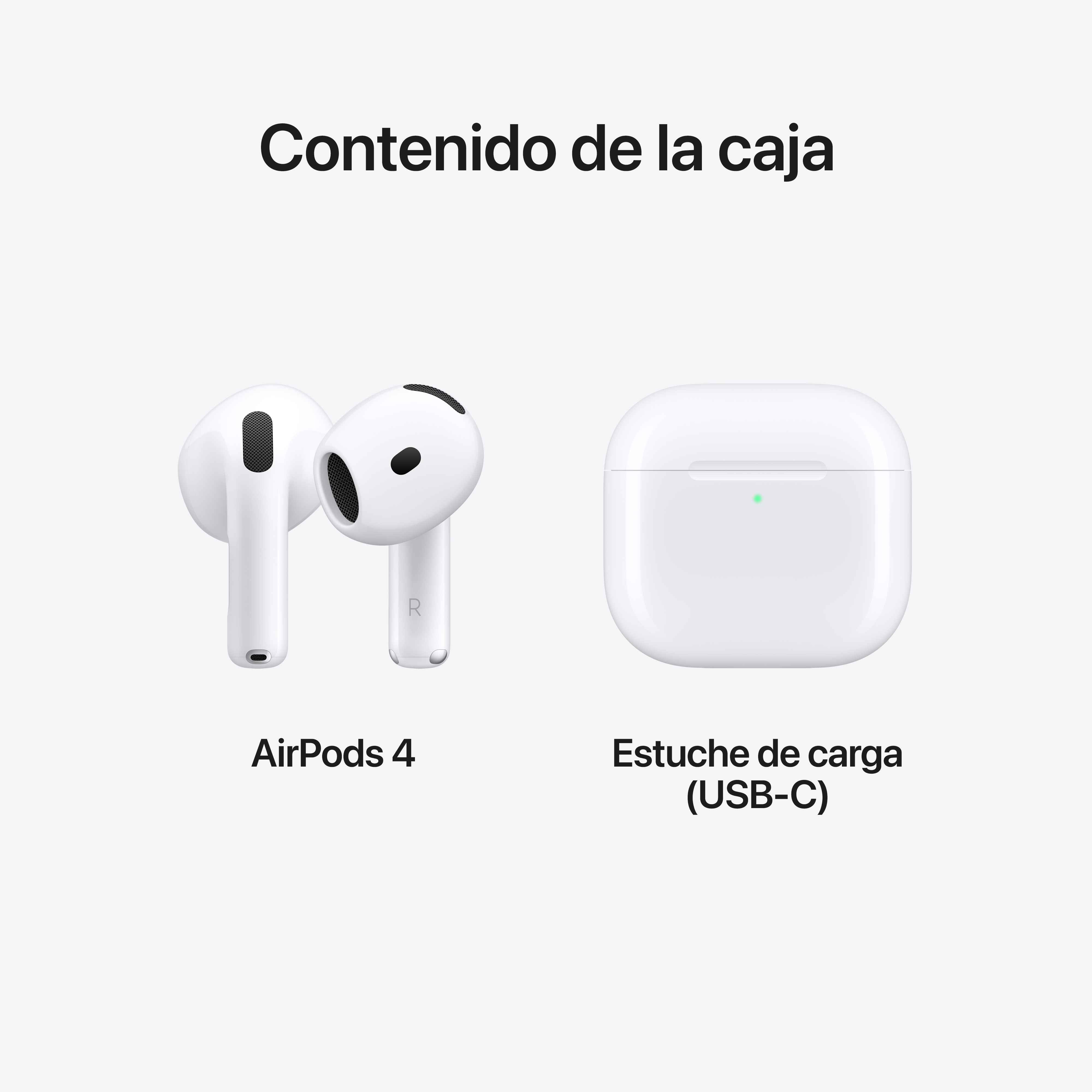 AURICULARES APPLE AIRPODS 4 MXP63ZM/A | Beep Informática