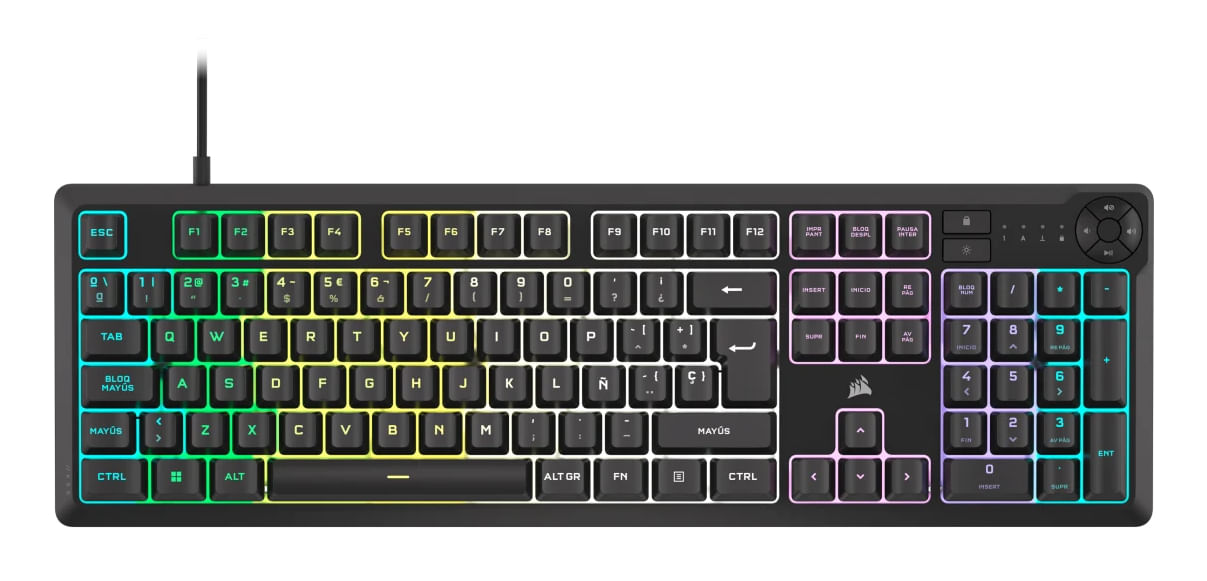 TECLADO MECANICO GAMING KROM KASIC RGB - SWITCH RED | Beep Informática